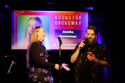 Candid moments revealing the emotion behind Broadway performances.