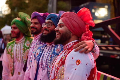 New York City Event Photography. Blaine Pennington. Festivals. Concerts. Parades. NYC Marathon 2022. Parade of Nations. India.
