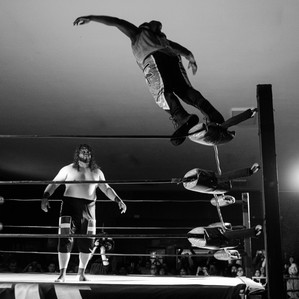 ​HotDog Starkes giving Vargas the wrestler the works from the top rope. WrestlePro, &amp;amp;quot;Back to Brooklyn&amp;amp;quot; May 2022