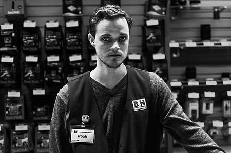 Worker from BH Photo and Video