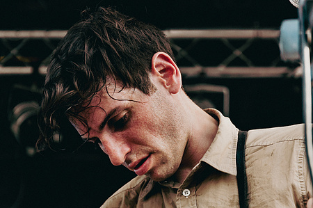 Kip Berman from The Pains of Being Pure at Heart  - Village Voice Siren Festival, Coney Island, Brooklyn, 2010