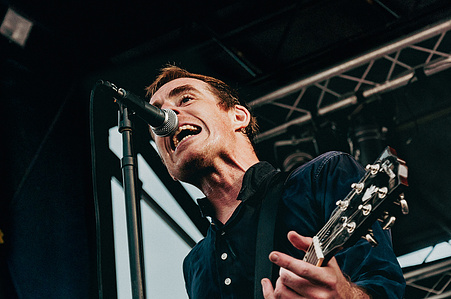 Ted Leo himself - Village Voice Siren Festival, Coney Island, Brooklyn, 2010