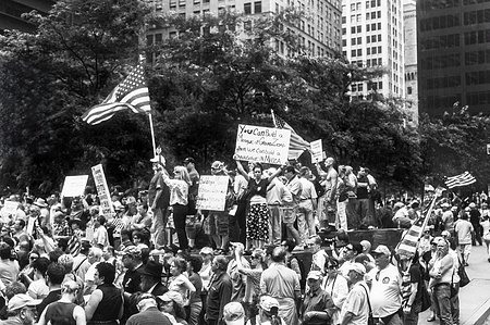 Protest against the ground zero mosque