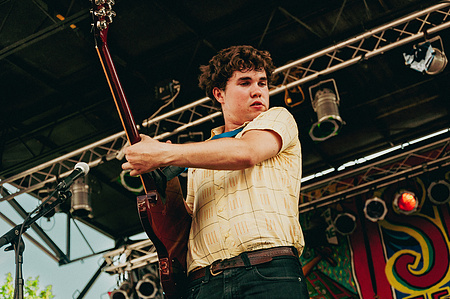 John Paul Pitts of Surfer Blood - Village Voice Siren Festival, Coney Island, Brooklyn, 2010