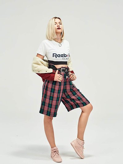 #noszetotak for Reebok Classic with @NatNykiel Natalia Nykiel & Mateusz Holak. Apparel campaign by Piotr Książek - Director & Photographer. See project here