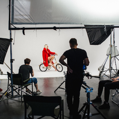 #noszetotak for Reebok Classic with @NatNykiel Natalia Nykiel & Mateusz Holak. Apparel campaign by Piotr Książek - Director & Photographer. GIFs, stories & campaign. BTS photo