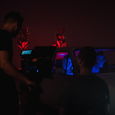 #noszetotak for Reebok Classic with @NatNykiel Natalia Nykiel & Mateusz Holak. Apparel campaign by Piotr Książek - Director & Photographer. GIFs, stories & campaign. BTS photo