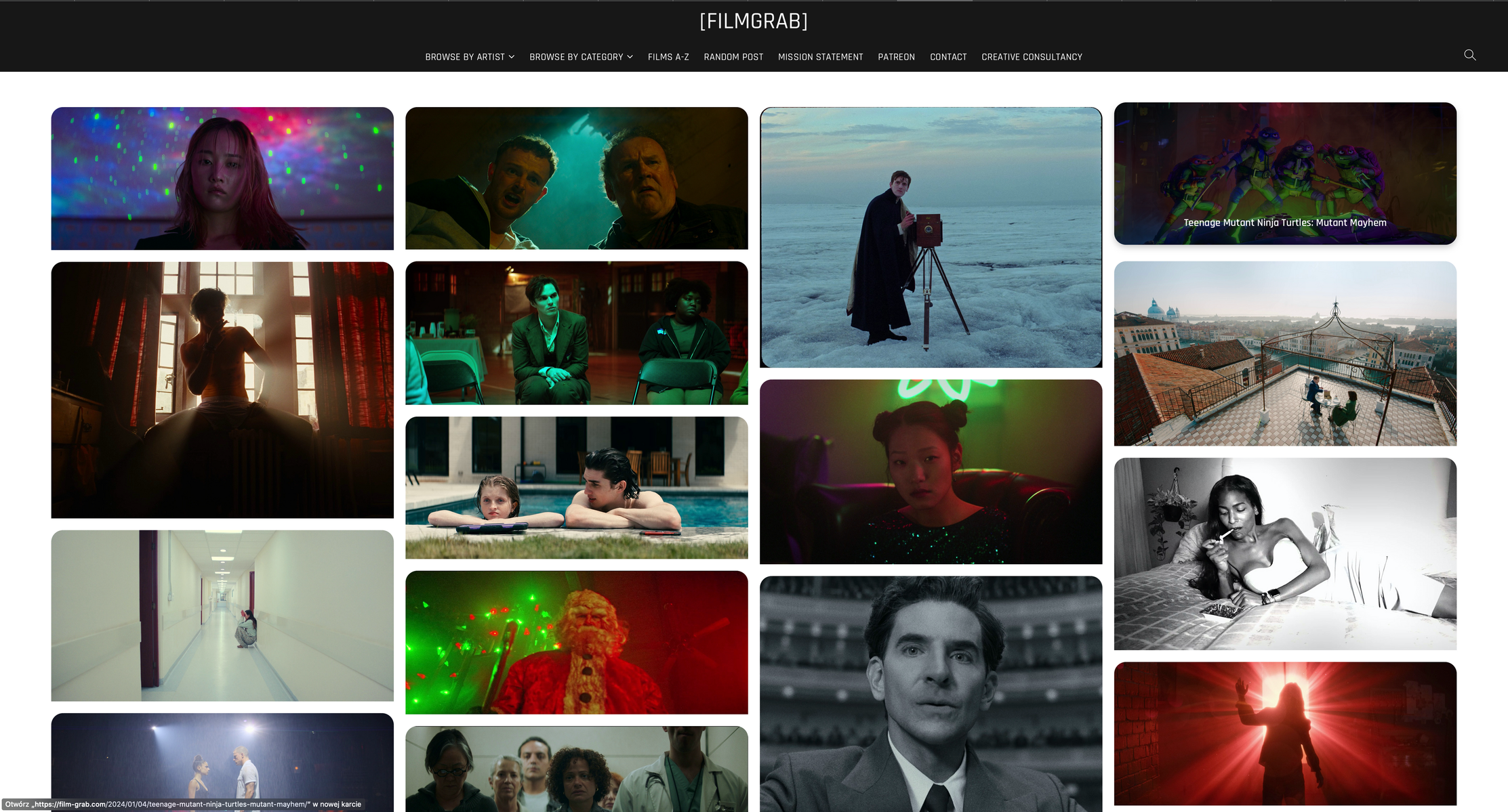 film-grab.com website overview 