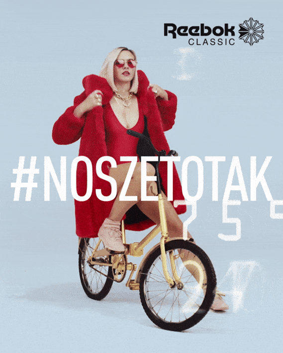 #noszetotak for Reebok Classic with @NatNykiel Natalia Nykiel & Mateusz Holak. Apparel campaign by Piotr Książek - Director & Photographer. GIFs, stories & campaign
