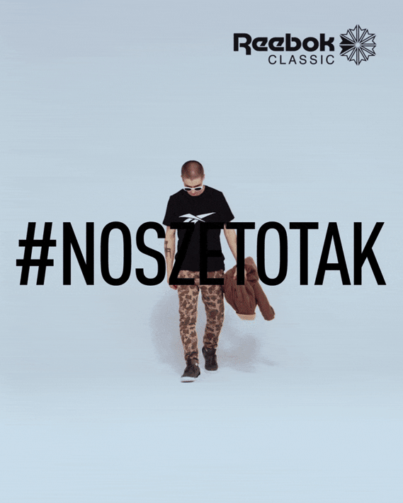 #noszetotak for Reebok Classic with @NatNykiel Natalia Nykiel & Mateusz Holak. Apparel campaign by Piotr Książek - Director & Photographer. GIFs, stories & campaign