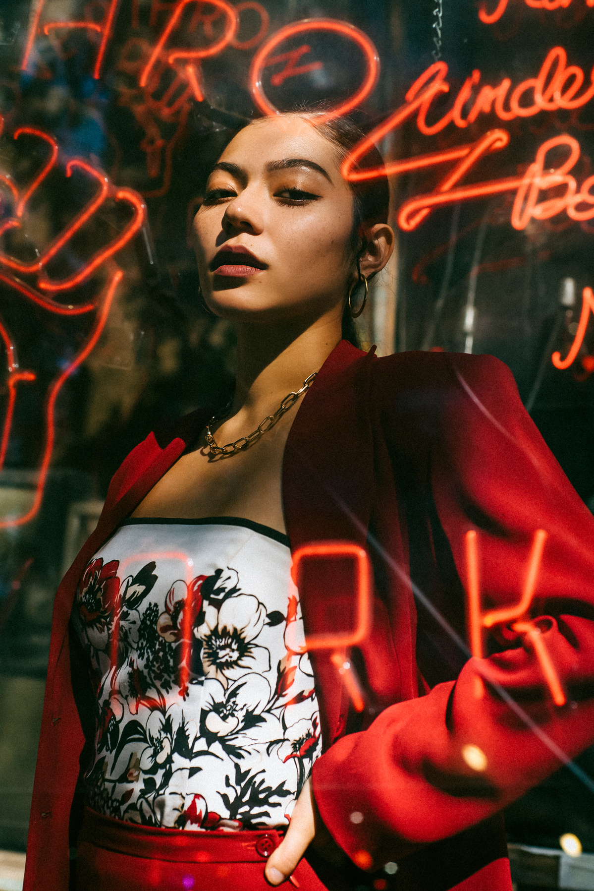 Actor, dancer, writer Celina Mylene Santana photographed by Angelo Kangleon in New York, NY, on October 2, 2021