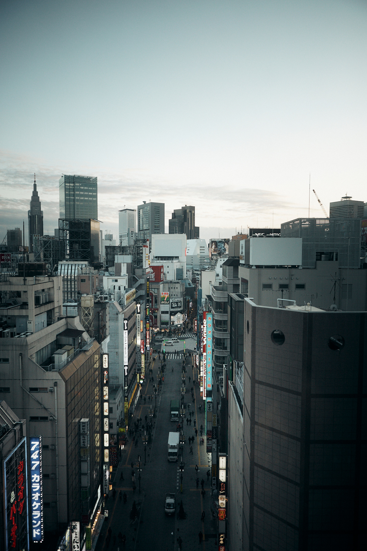 Street view in Tokyo
