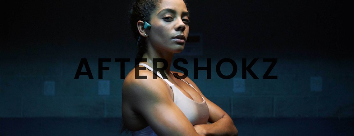 headphones, aftershokz, advertising., matthew manhire