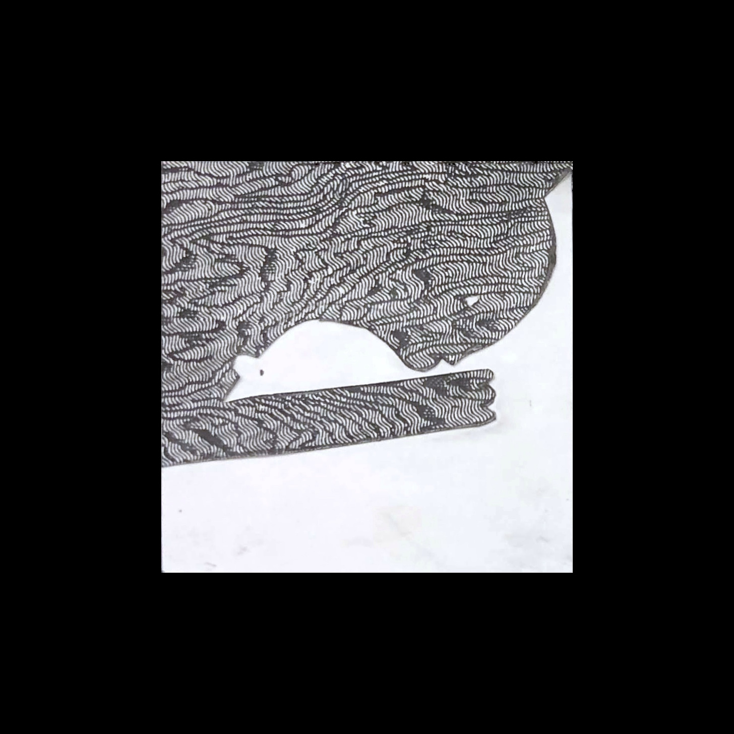 “Cat and Mouse,” | Visual Design (2D) | Random Gestalt Principles using Recycled Envelopes 2019