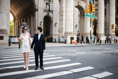 NYC Queer wedding photographs