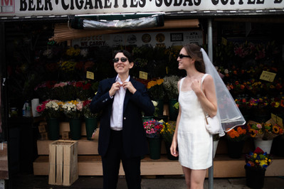 NYC Queer wedding photographs