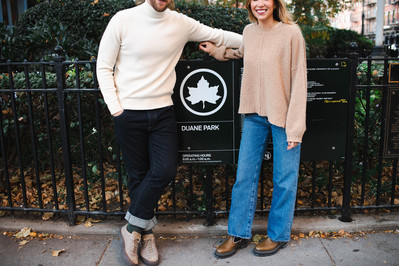 NYC engagement photo shoot
