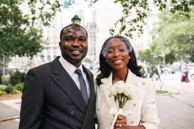 Manhattan City Hall Wedding Photography: Capturing candid moments and genuine emotion for couples saying "I do" in NYC. Your love story, beautifully told.