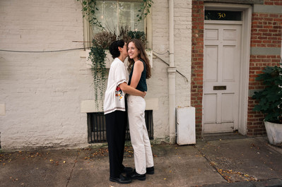 Brooklyn Queer engagement photography