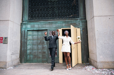 Manhattan City Hall Wedding Photography: Capturing candid moments and genuine emotion for couples saying "I do" in NYC. Your love story, beautifully told.