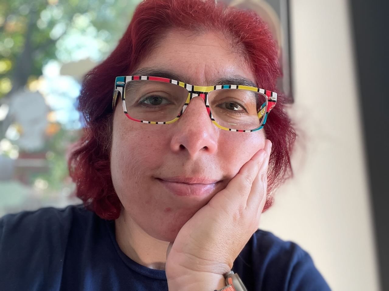 My portrait photo wearing glasses