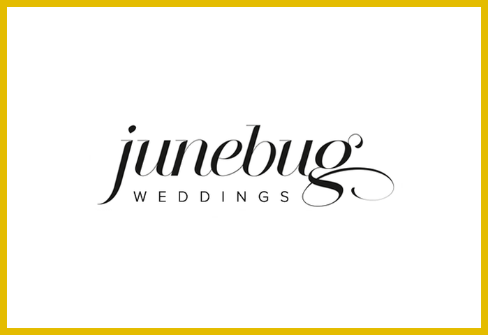 We have been featured by Junebug Weddings!