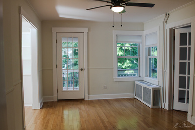 Real Estate Photography, in Westchester County, New York by Vermont-based Artist & Photographer, Kevin Michael Smith. Photo of dining room with hardwood floors and the backyard.
Rutland Photographer.