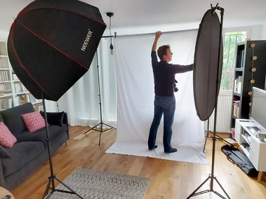 Photographe professionnel pour shooting de portrait corporate en entreprise à Paris Ile-de-France