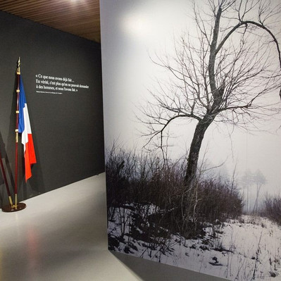 First world war memory project "Comme On Peut" exhibited in Verdun Memorial in 2017.