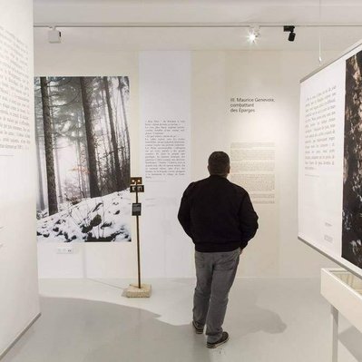 First world war memory project "Comme On Peut" exhibited in Verdun Memorial in 2017.