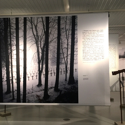 First world war memory project "Comme On Peut" exhibited in Verdun Memorial in 2017.