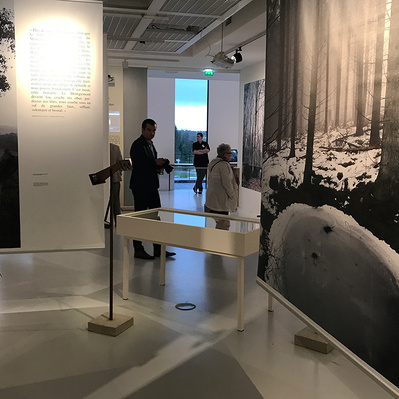 First world war memory project "Comme On Peut" exhibited in Verdun Memorial in 2017.
