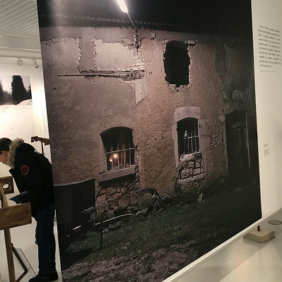 First world war memory project "Comme On Peut" exhibited in Verdun Memorial in 2017.