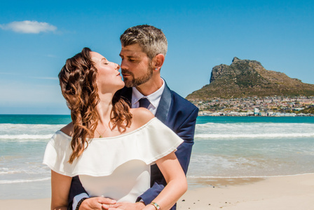 Discover the coastal charm of Warrick + Roxy's Hout Bay wedding in Cape Town, Western Cape. Our photos weave a tale of love against the breathtaking backdrop | Seb Daines Photography