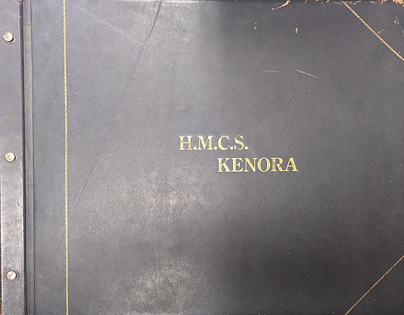 HMCS Kenora, Kenora Book, Eric Riordon, rcn, kenora, canadian artist, war artist, navy artist, port arthur, pascol,  Fred Naftel, city of kenora, Royal Canadian Navy, August 1942, minesweeper, 
