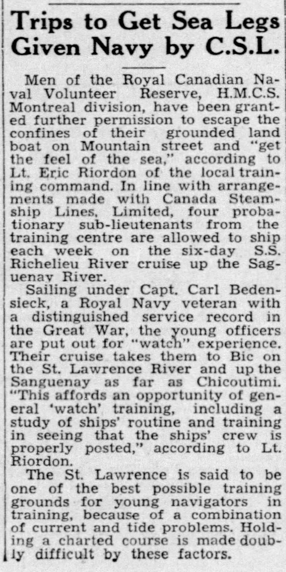  War History, Eric Riordon, WWII, Royal Canadian Navy, North Atlantic Convoy, RCN, Naval Artist, Canadian Art, War Art, Laurentians Landscape,  HMCS Fundy, HMCS Kenora, montreal, montreal gazette, 1941, Saguenay, 