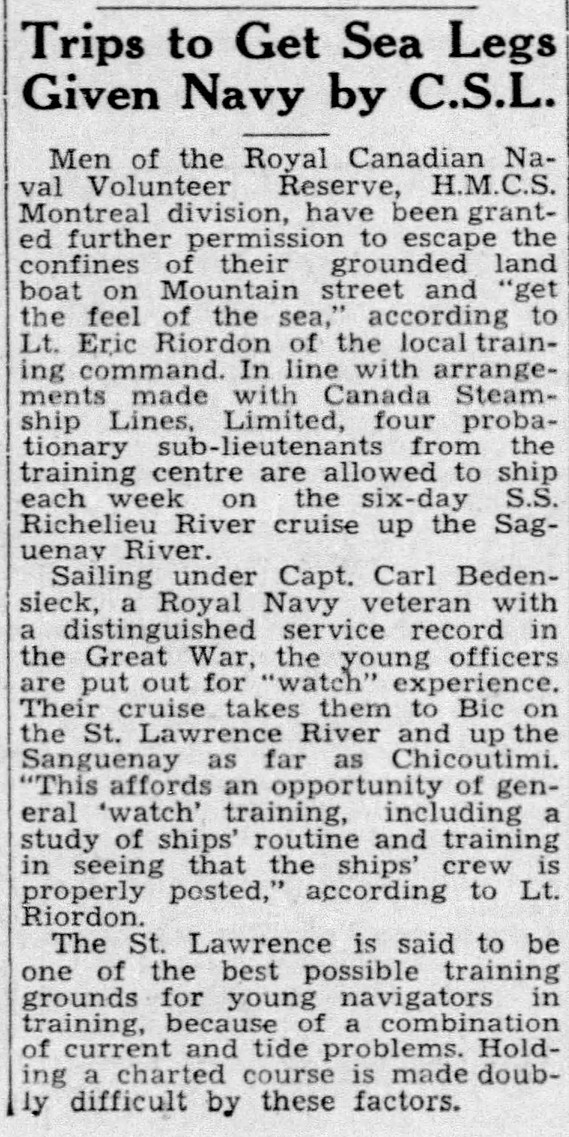  War History, Eric Riordon, WWII, Royal Canadian Navy, North Atlantic Convoy, RCN, Naval Artist, Canadian Art, War Art, Laurentians Landscape,  HMCS Fundy, HMCS Kenora, montreal, montreal gazette, 1941, Saguenay, 