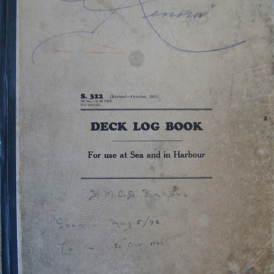 Eric Riordon, Canadian Painter, War Artist, Royal Canadian Navy, Naval Artist, North Atlantic Convoy, HMCS Kenora, HMCS Fundy,  His Majesty's Canadian Ship, Laurentians Landscape, North Atlantic Convoy, Log Books,