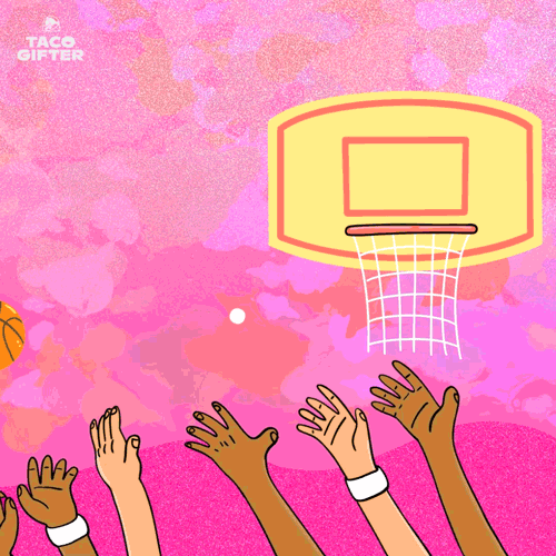 GIF animation commission with characters by Taco Bell by illustrator Geo Law