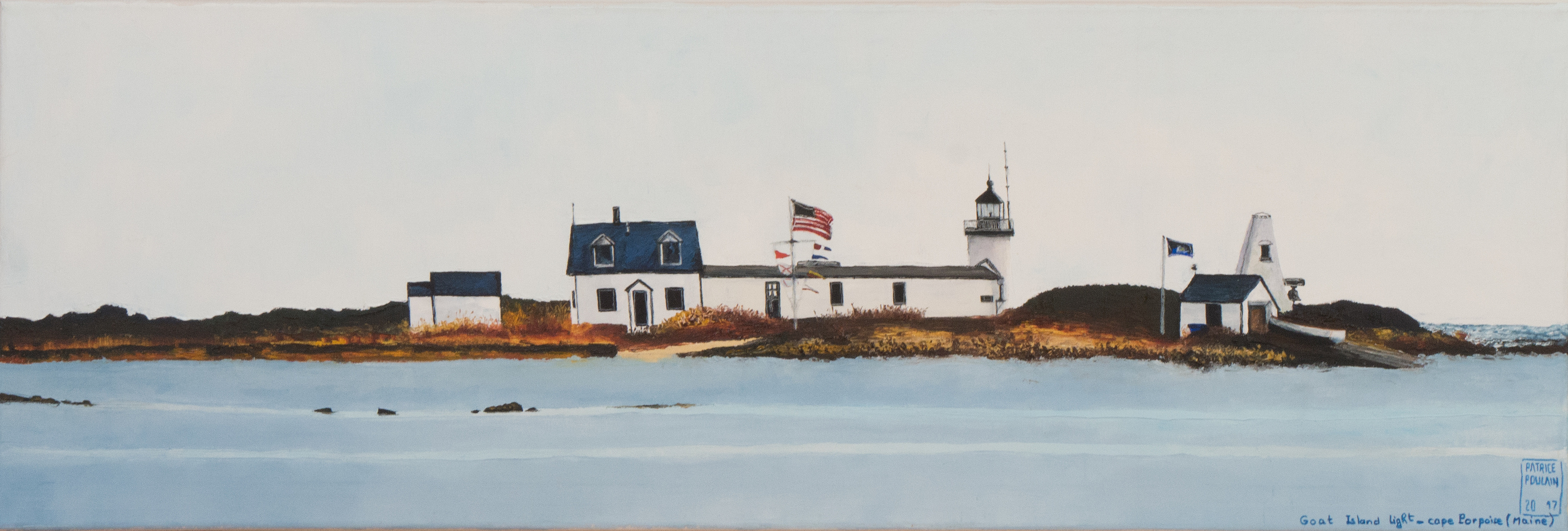 Goat Island Light House - Cape Porpoise (Maine)u