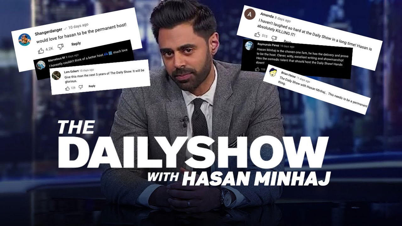 People are LOVING Hasan Minhaj's guest hosting stint on The Daily Show