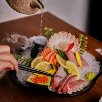 Japanese tea and sashimi platter — Melbourne food photographer Marcie Raw