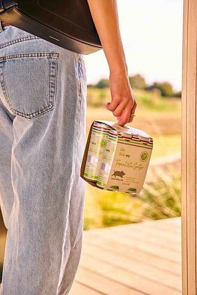 hands holding drink getting out of the house - lifestyle photographer Marcie Raw