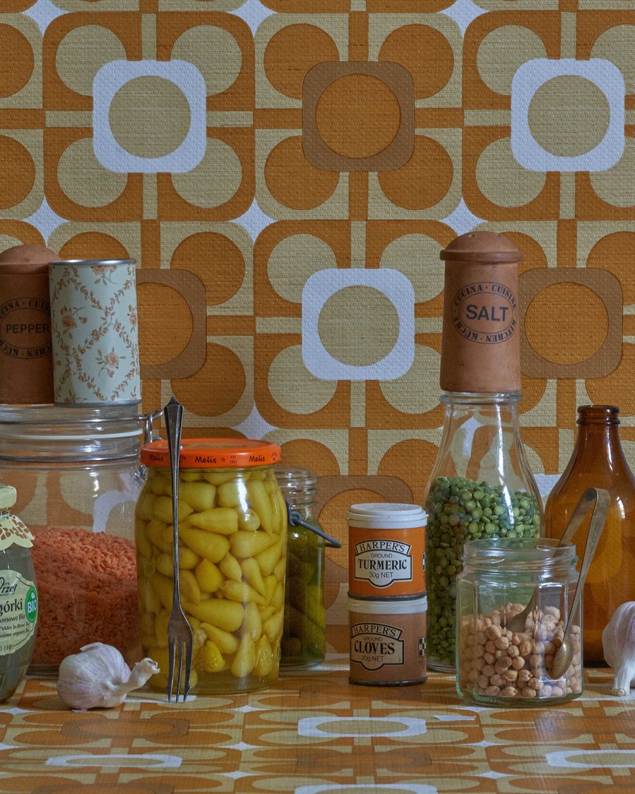 jars with lentils and other beans on a table