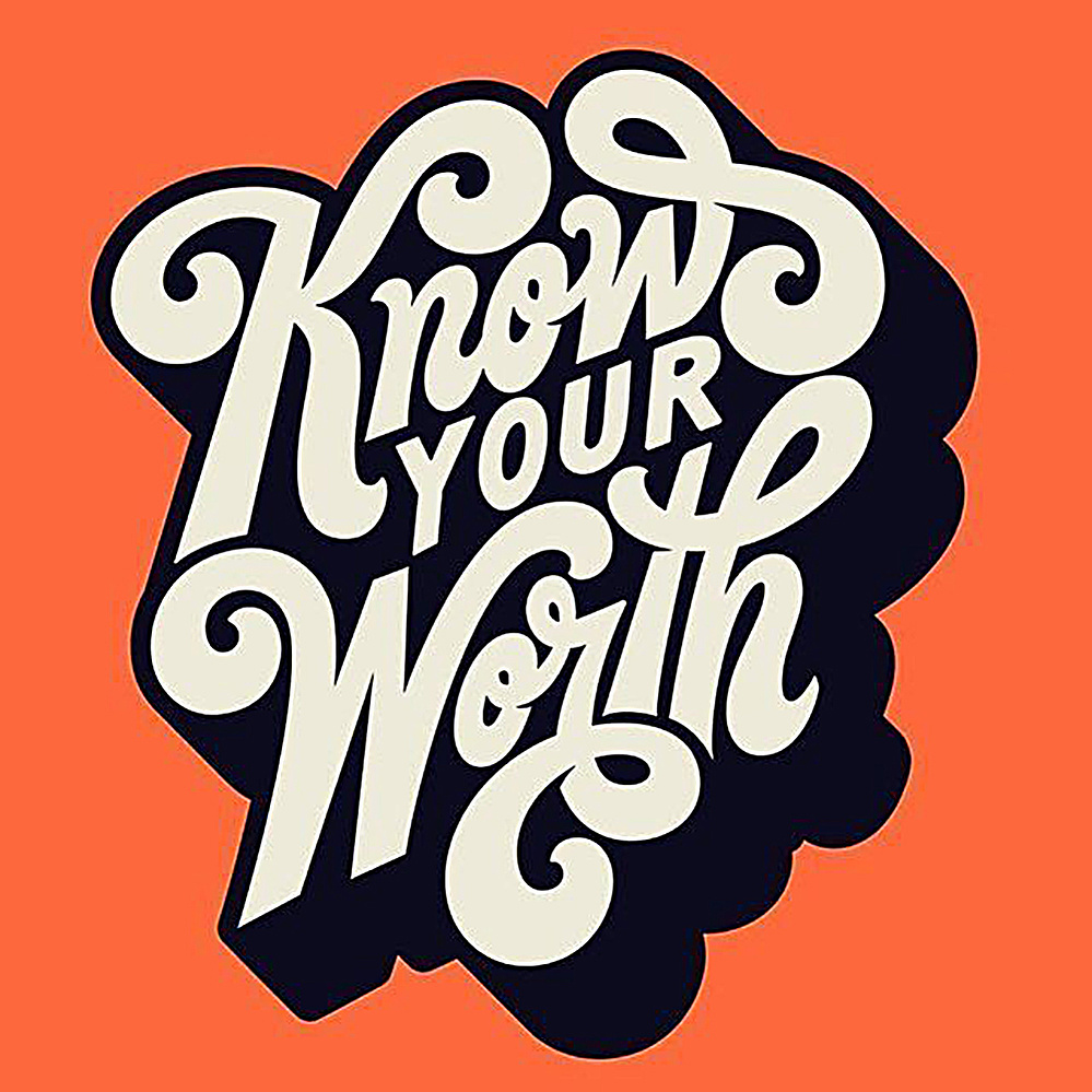 Know Your Worth graphic
