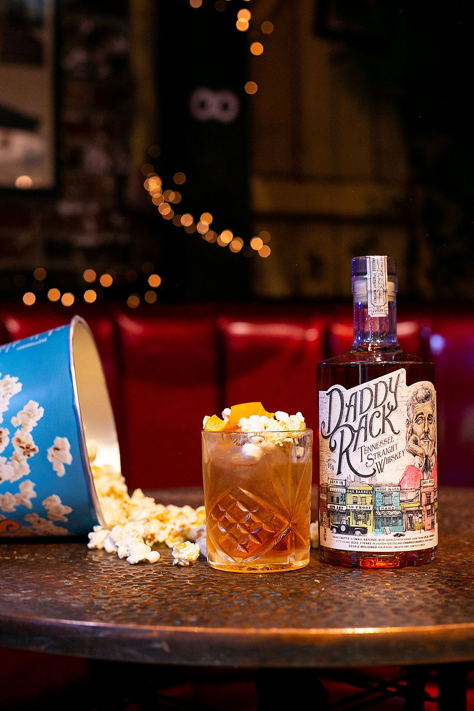 Blog post by Georgie Glass photography - images of Daddy Rack Whiskey - Emporia Brands - with Dave the Drinks Enthusiast, at Bunny Jackson's Manchester