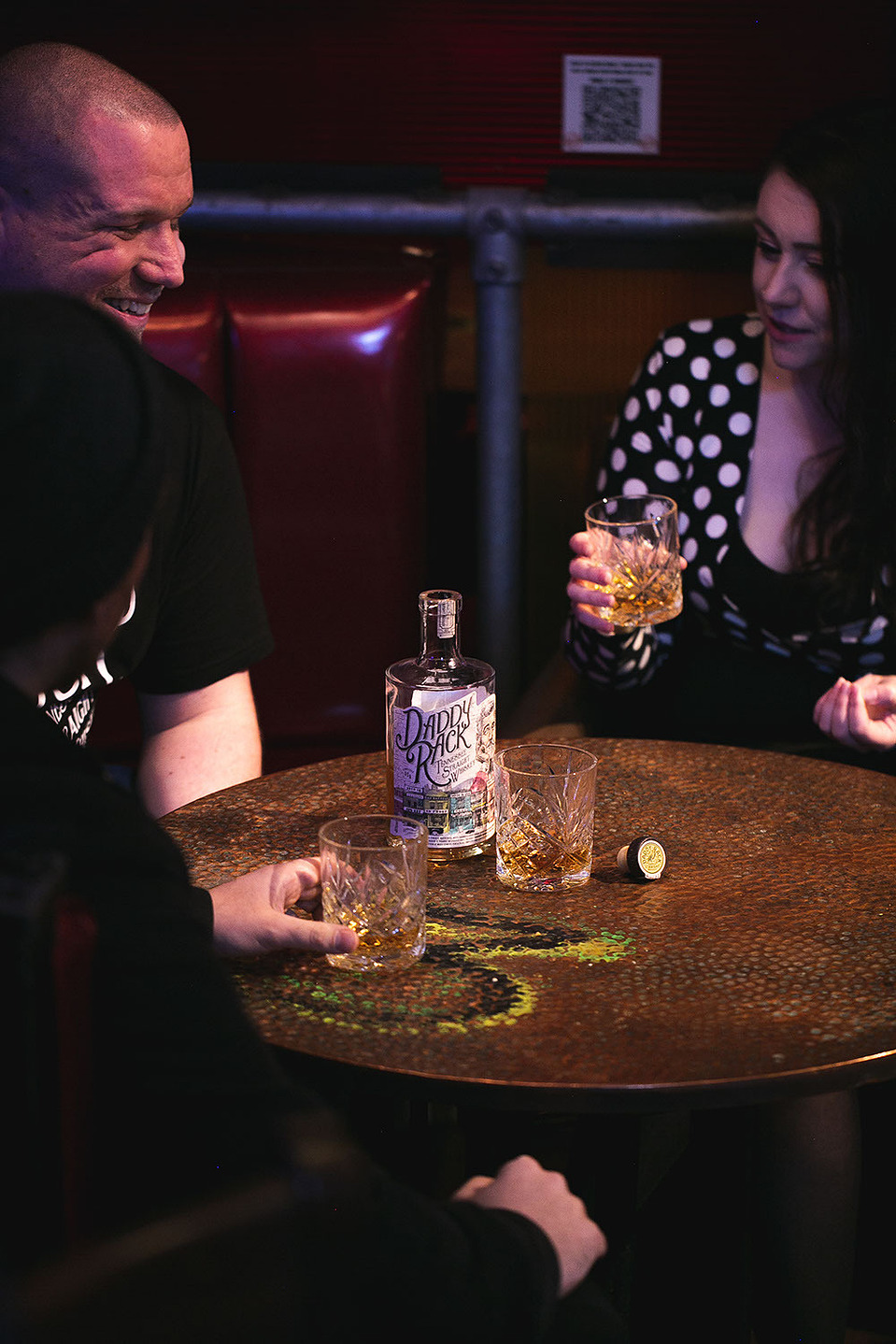 Blog post by Georgie Glass photography - images of Daddy Rack Whiskey - Emporia Brands - with Dave the Drinks Enthusiast, at Bunny Jackson's Manchester