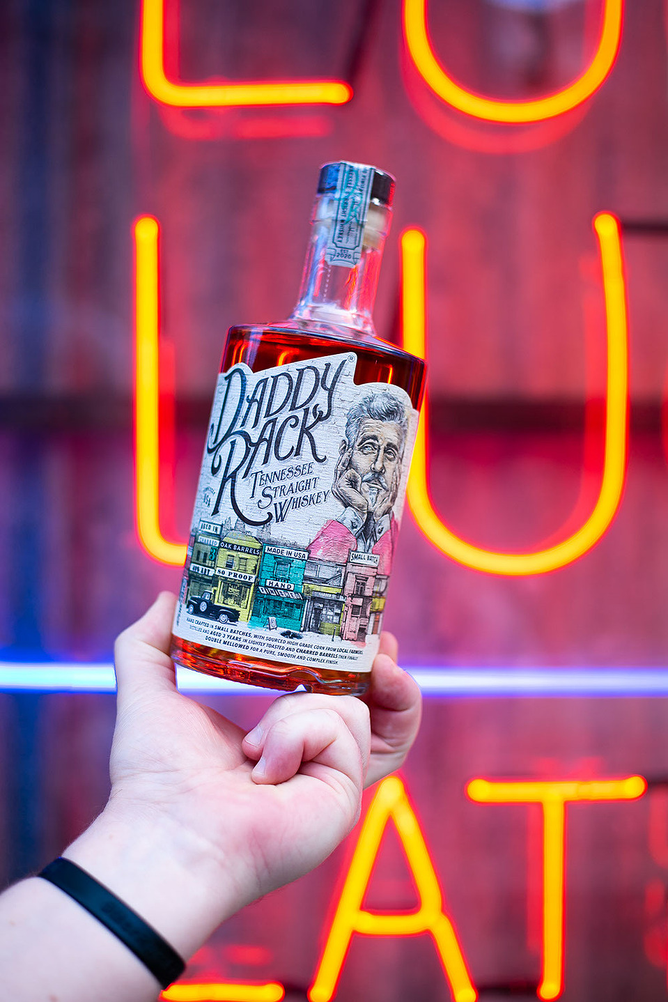 Blog post by Georgie Glass photography - images of Daddy Rack Whiskey - Emporia Brands - with Dave the Drinks Enthusiast, at Bunny Jackson's Manchester