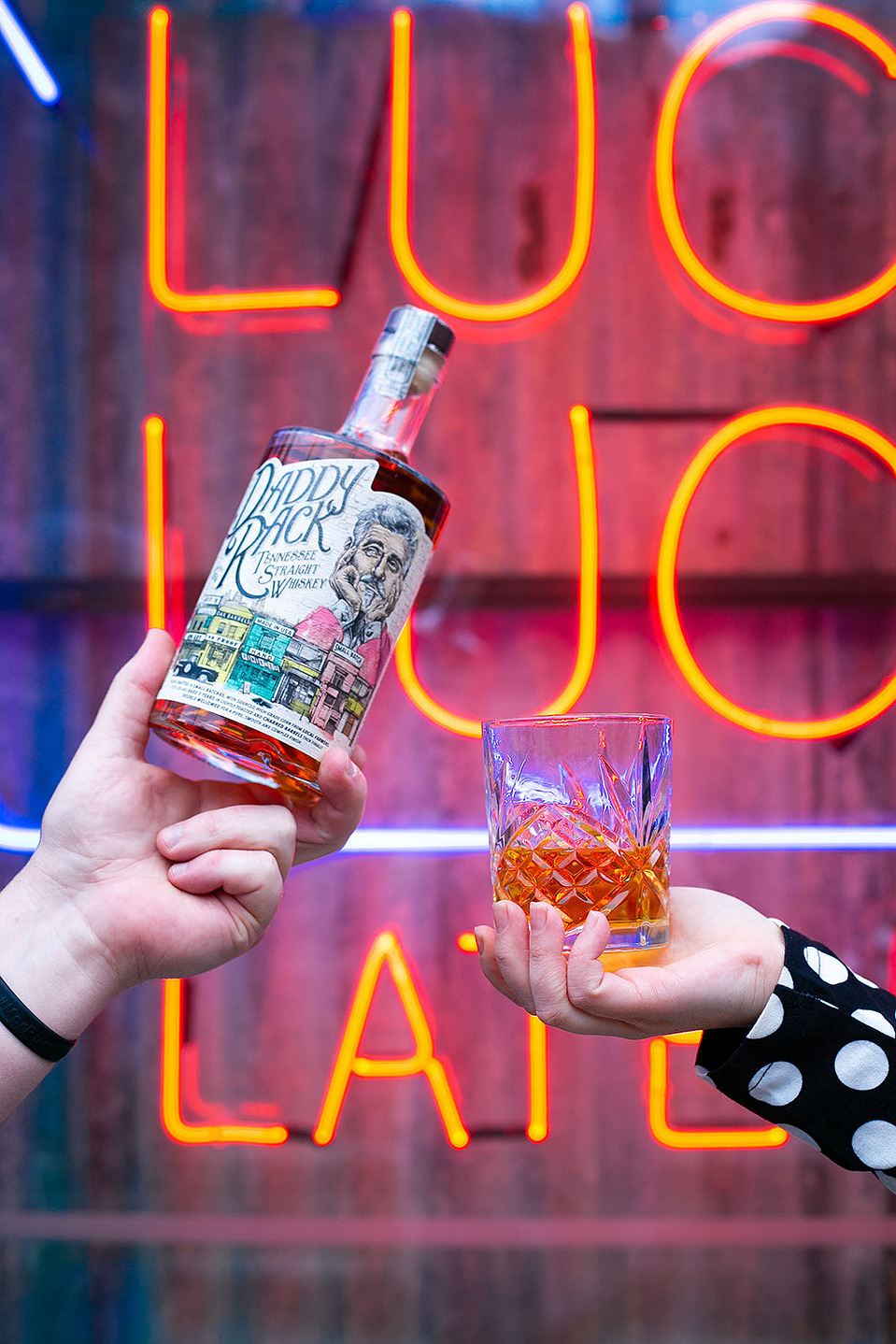 Blog post by Georgie Glass photography - images of Daddy Rack Whiskey - Emporia Brands - with Dave the Drinks Enthusiast, at Bunny Jackson's Manchester