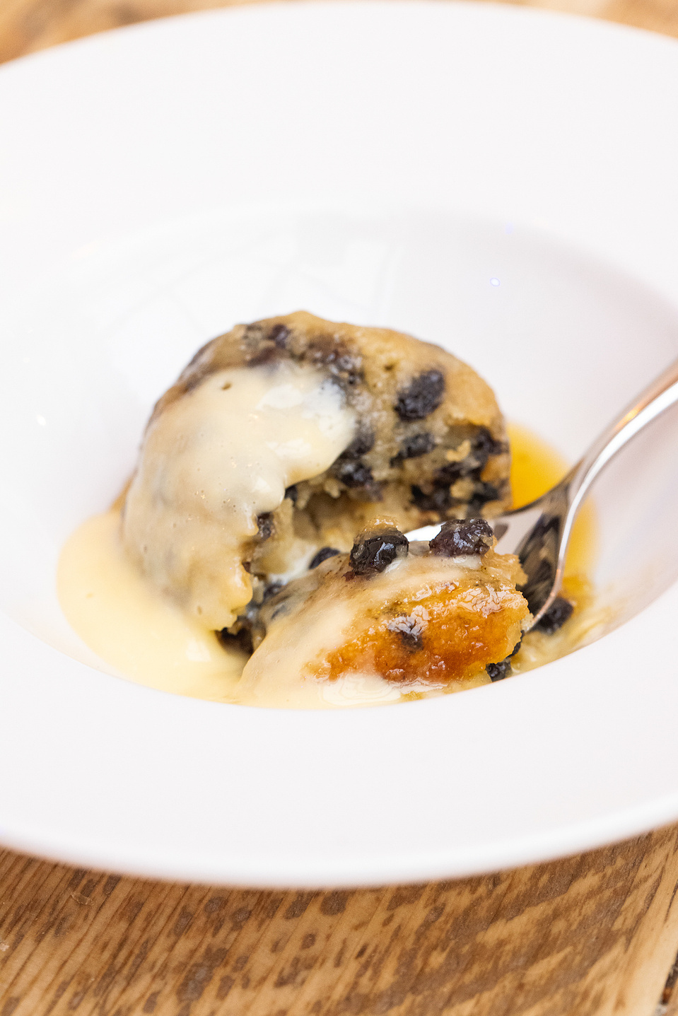 Georgie Glass Photography, food photographer, Manchester food photographer, The Wild Goose, spotted dick and custard, traditional British cooking